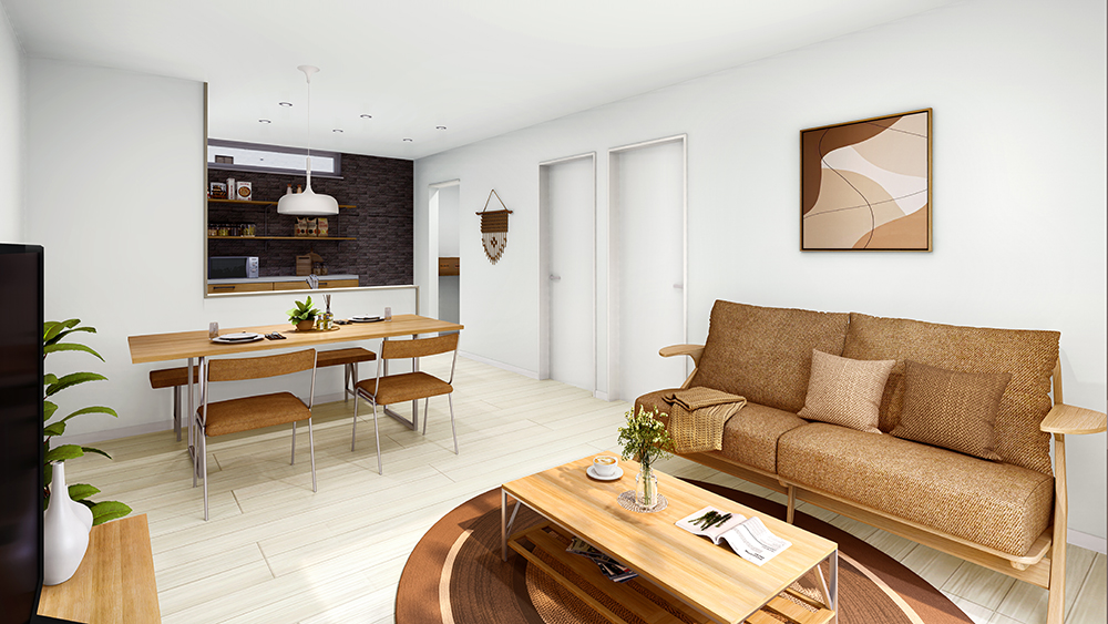 家事を助ける間取りの家