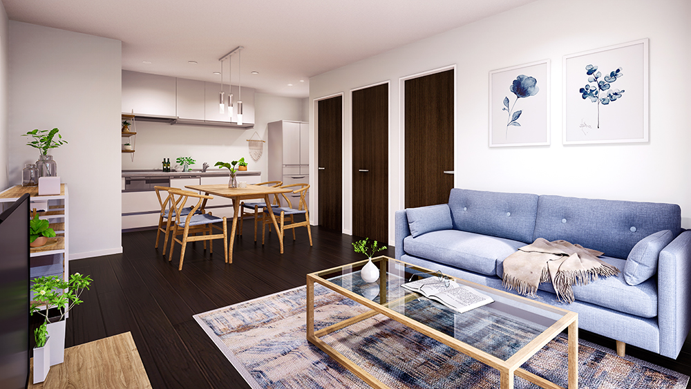 帰ってすぐ片付く家