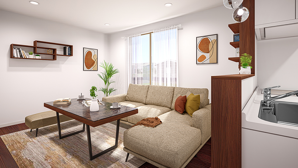 暮らしが整う収納のある家