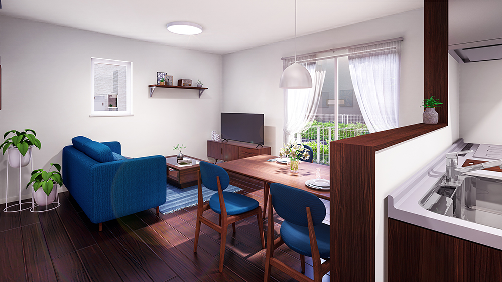 家事と身支度がはかどる家